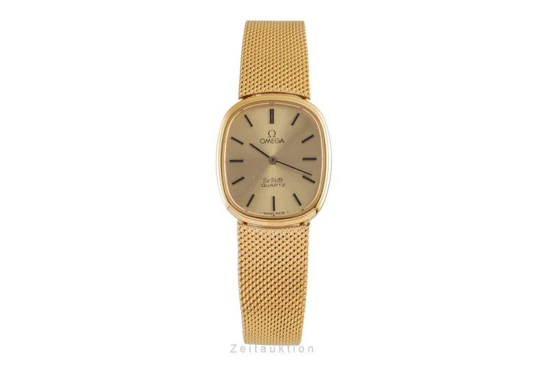 Omega De Ville gilt / steel quartz women's watch 591.058, 791.034 [2505171]
