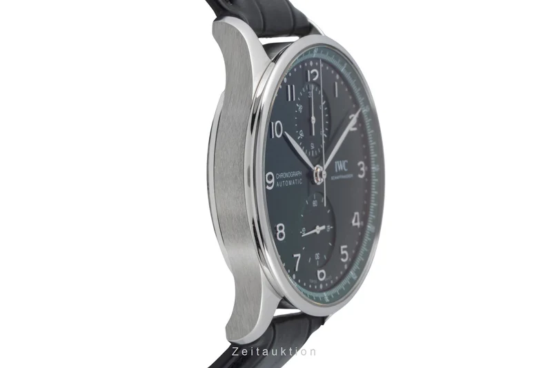 IWC Portugieser chronograph steel automatic men's watch IW371615 LP: 9100EUR [2505475]