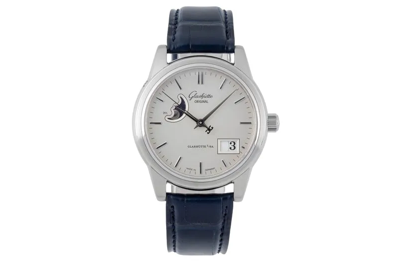 Glashütte Senator steel automatic men's watch 1-39-41-04-12-04 [2505394]