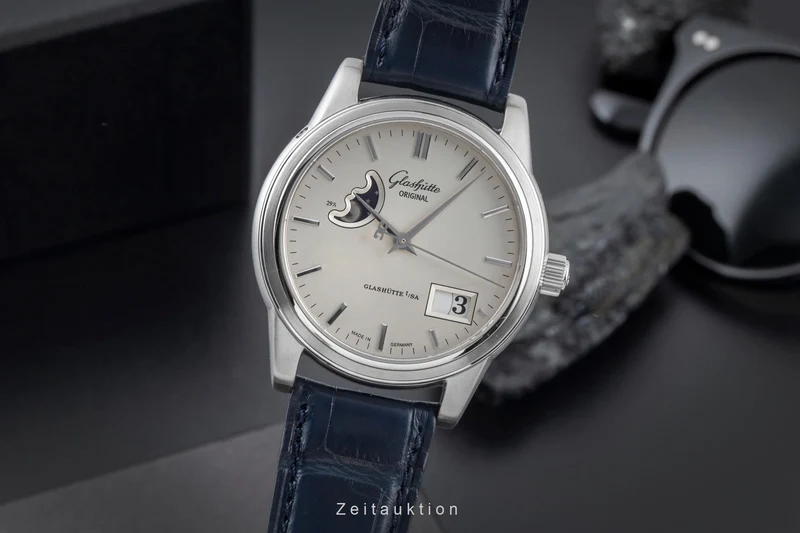 Glashütte Senator steel automatic men's watch 1-39-41-04-12-04 [2505394]