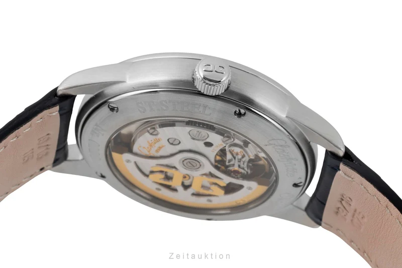 Glashütte Senator steel automatic men's watch 1-39-41-04-12-04 [2505394]