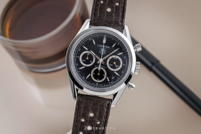 Tag Heuer Carrera chronograph steel automatic men's watch CV2111-0 [2502717]