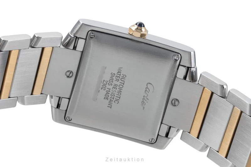 Cartier Tank Francaise steel / gold automatic unisex W51005Q4 [2505396]