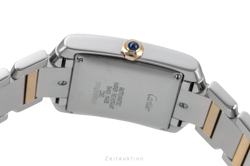 Cartier Tank Francaise steel / gold automatic unisex W51005Q4 [2505396]