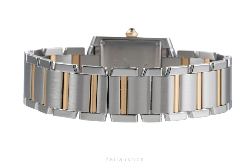Cartier Tank Francaise steel / gold automatic unisex W51005Q4 [2505396]