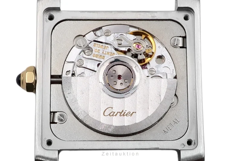 Cartier Tank Francaise steel / gold automatic unisex W51005Q4 [2505396]