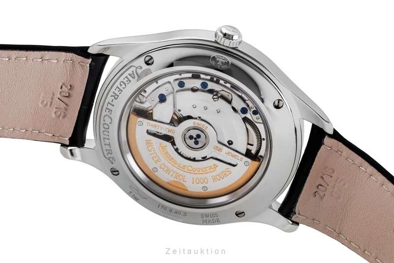Jaeger LeCoultre Master Control steel automatic men's watch Q1548470 , 176.8.40.S LP: 10300EUR [2505870]