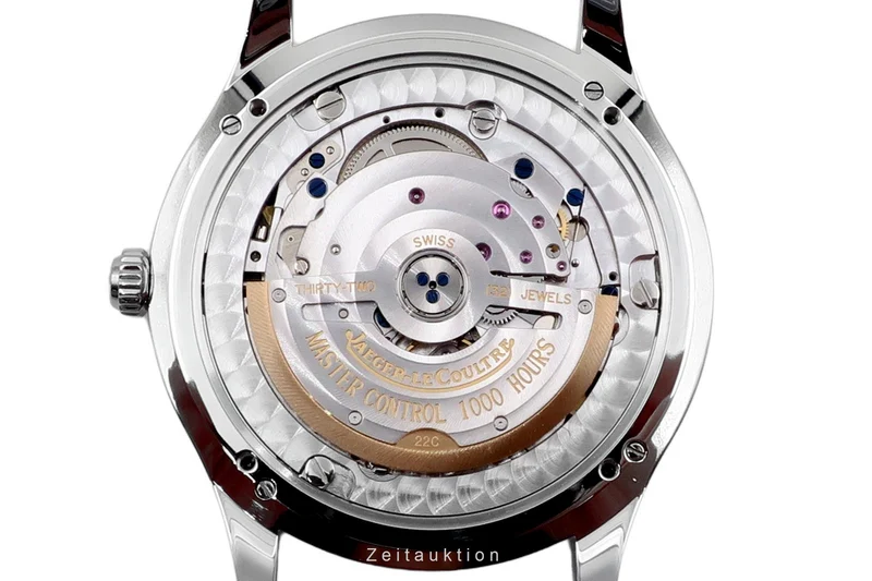 Jaeger LeCoultre Master Control steel automatic men's watch Q1548470 , 176.8.40.S LP: 10300EUR [2505870]