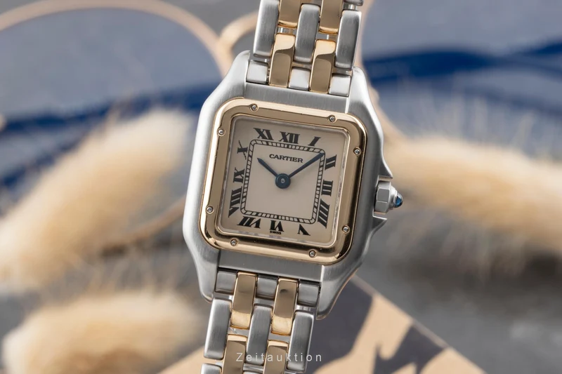 Cartier Panthere steel / gold quartz women's watch W25029B6 [2506836]