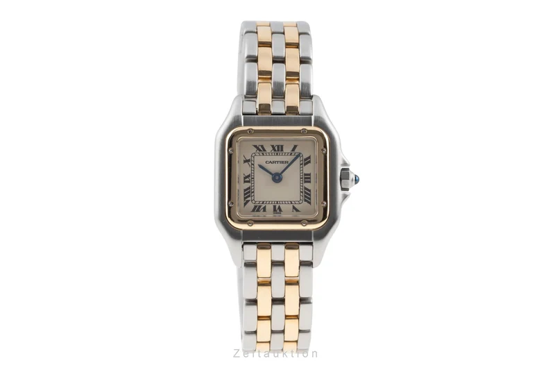 Cartier Panthere steel / gold quartz women's watch W25029B6 [2506836]
