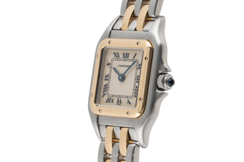 Cartier Panthere steel / gold quartz women's watch W25029B6 [2506836]