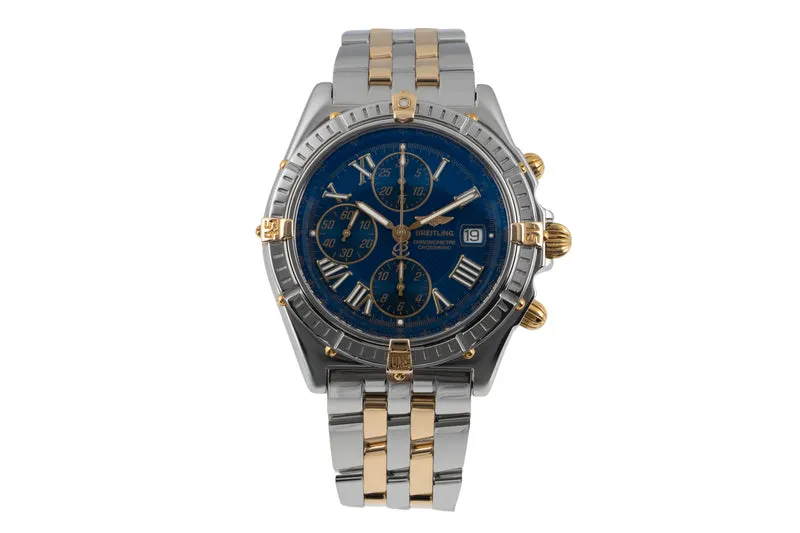 Breitling Crosswind chronograph steel / gold automatic men's watch B13355 [2506237]