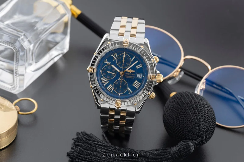 Breitling Crosswind chronograph steel / gold automatic men's watch B13355 [2506237]