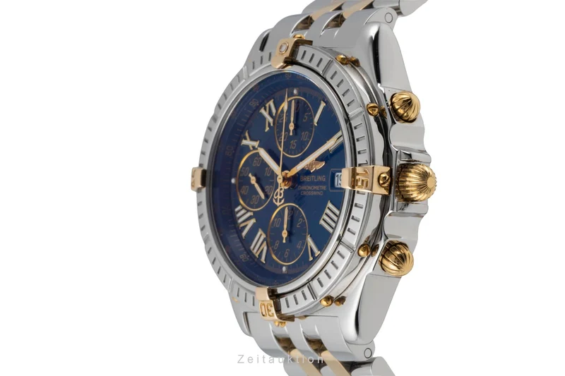 Breitling Crosswind chronograph steel / gold automatic men's watch B13355 [2506237]