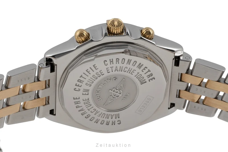 Breitling Crosswind chronograph steel / gold automatic men's watch B13355 [2506237]