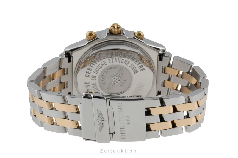 Breitling Crosswind chronograph steel / gold automatic men's watch B13355 [2506237]