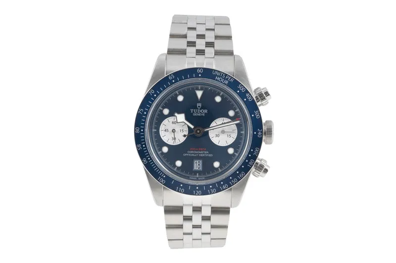 Tudor Black Bay chronograph steel automatic men's watch 79360B-0002 [2506759]