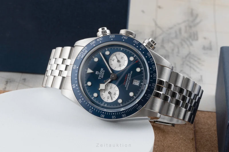 Tudor Black Bay chronograph steel automatic men's watch 79360B-0002 [2506759]