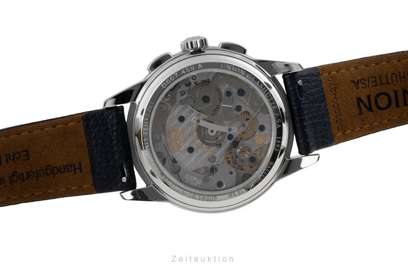 Union Glashütte 1893 chronograph steel manual winding men's watch D007.459.16.032.09 Limited [2506831]