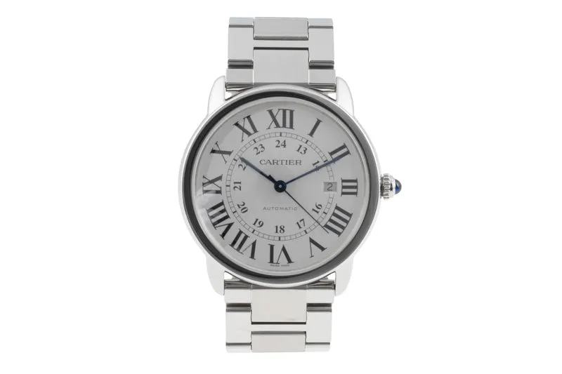 Cartier Ronde Solo steel automatic men's watch W6701011 [2506044]