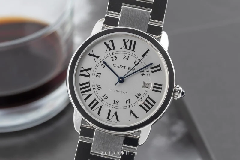 Cartier Ronde Solo steel automatic men's watch W6701011 [2506044]