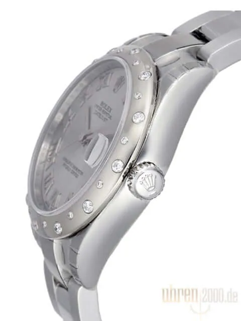Rolex Datejust 31 178344 Rhodium Römisch