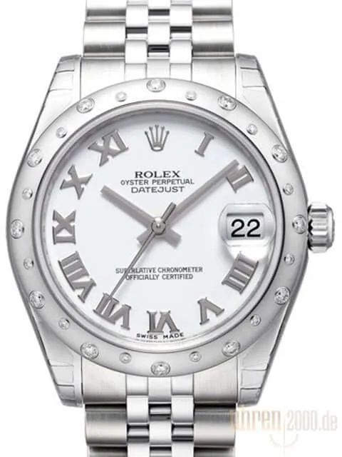 Rolex Datejust 31 178344 Weiß R Jubile-Band