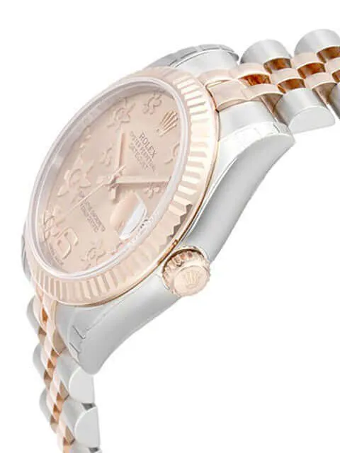Rolex Datejust 31 Edelstahl Roségold 178271 Pink Floral Jubile