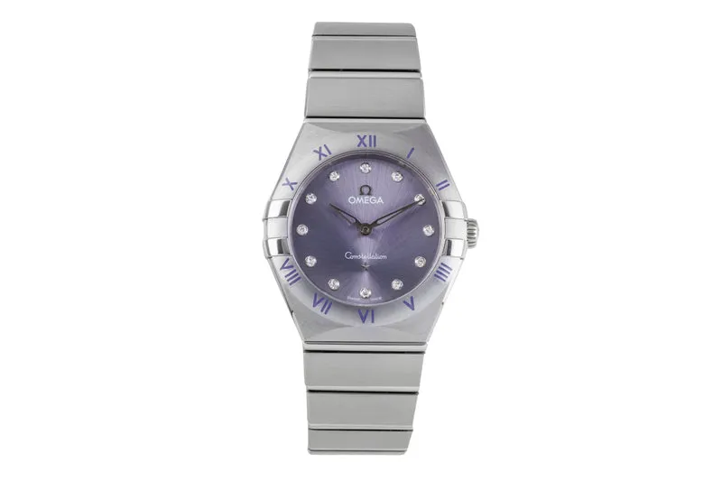 Omega Constellation steel quartz women's watch 131.10.28.60.60.002 LP: 4400EUR [2506558]