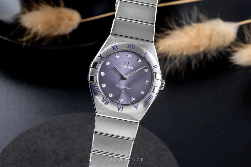 Omega Constellation steel quartz women's watch 131.10.28.60.60.002 LP: 4400EUR [2506558]