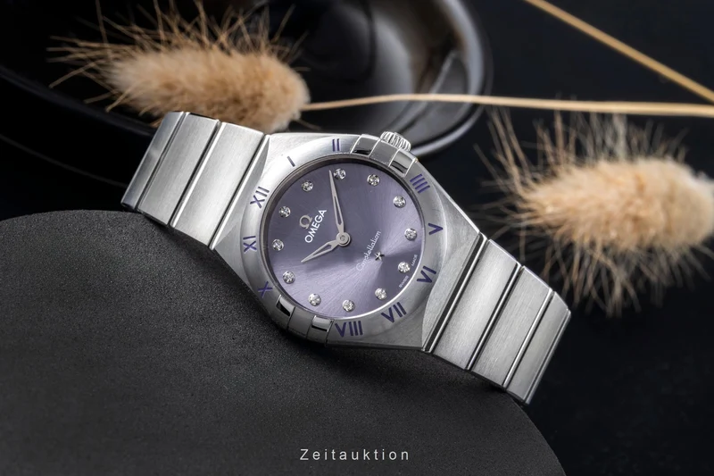 Omega Constellation steel quartz women's watch 131.10.28.60.60.002 LP: 4400EUR [2506558]