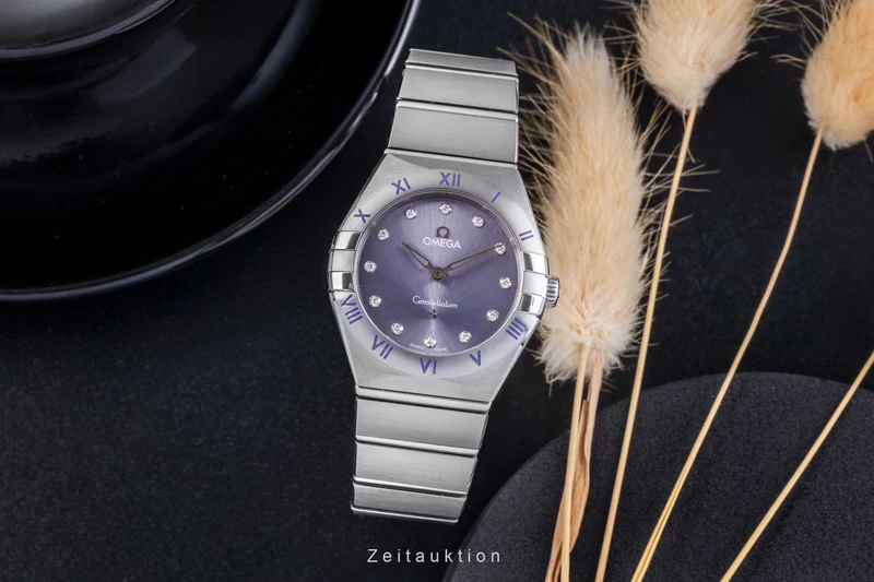 Omega Constellation steel quartz women's watch 131.10.28.60.60.002 LP: 4400EUR [2506558]