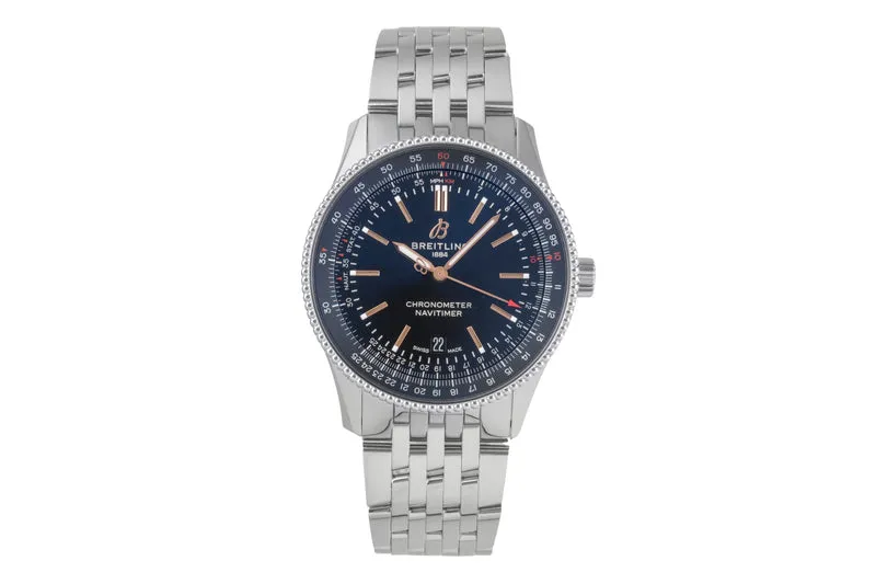 Breitling Navitimer steel automatic men's watch A17326241B1A1 LP: 5700EUR [2506288]