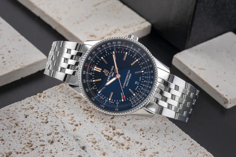 Breitling Navitimer steel automatic men's watch A17326241B1A1 LP: 5700EUR [2506288]