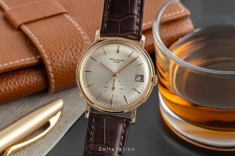 Patek Philippe Calatrava 18 ct gold automatic men's watch 3445 Vintage [2506495]