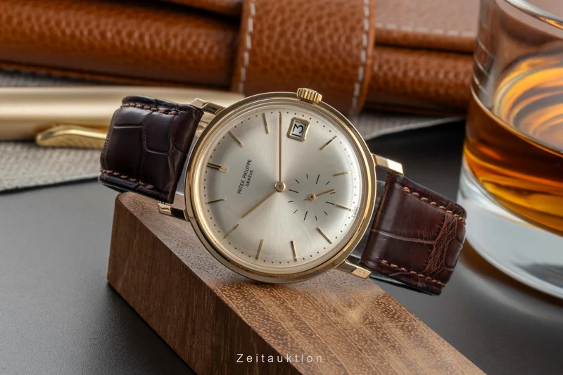 Patek Philippe Calatrava 18 ct gold automatic men's watch 3445 Vintage [2506495]