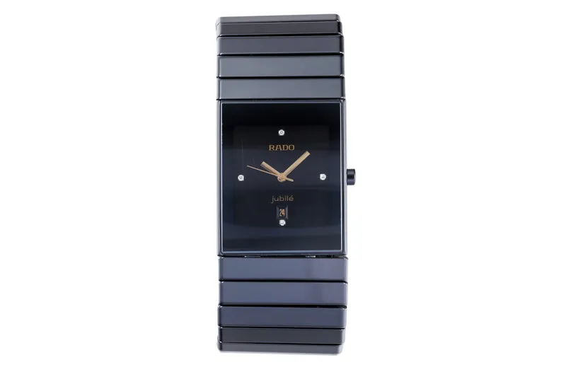 Rado Diastar Ceramica ceramic / titanium quartz men's watch 01.152.0347.3.071 [2506400]