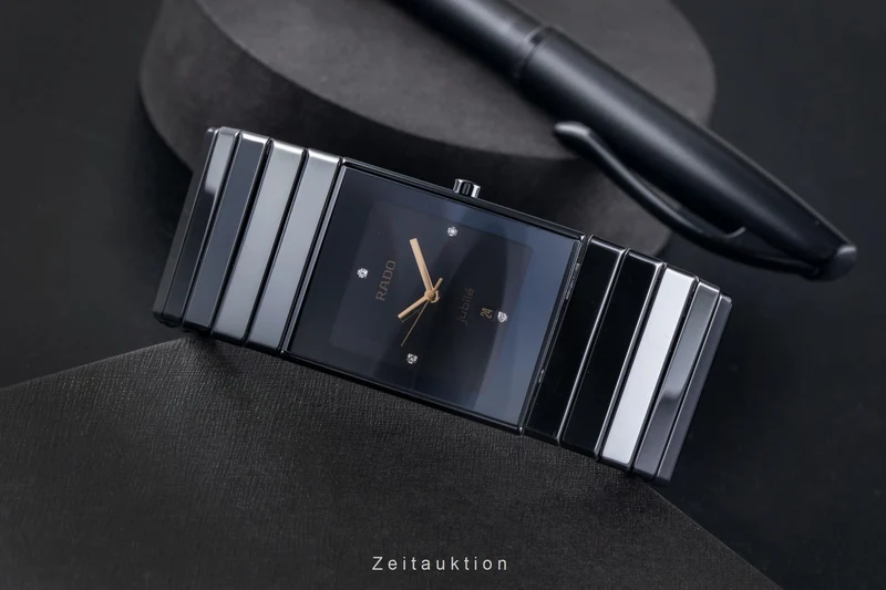 Rado Diastar Ceramica ceramic / titanium quartz men's watch 01.152.0347.3.071 [2506400]