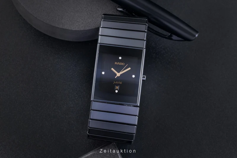 Rado Diastar Ceramica ceramic / titanium quartz men's watch 01.152.0347.3.071 [2506400]