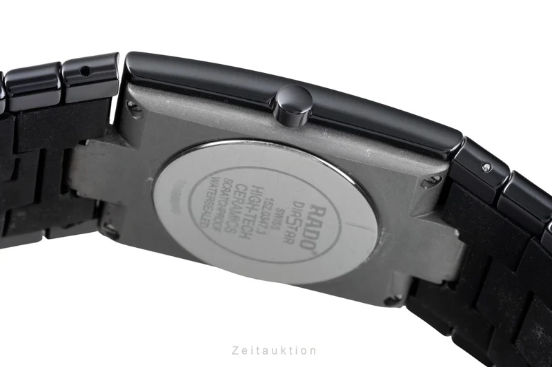 Rado Diastar Ceramica ceramic / titanium quartz men's watch 01.152.0347.3.071 [2506400]