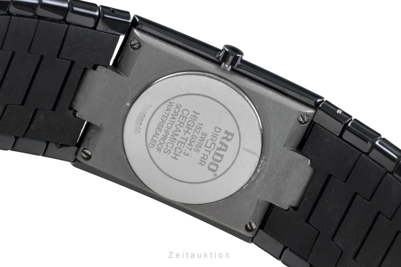 Rado Diastar Ceramica ceramic / titanium quartz men's watch 01.152.0347.3.071 [2506400]