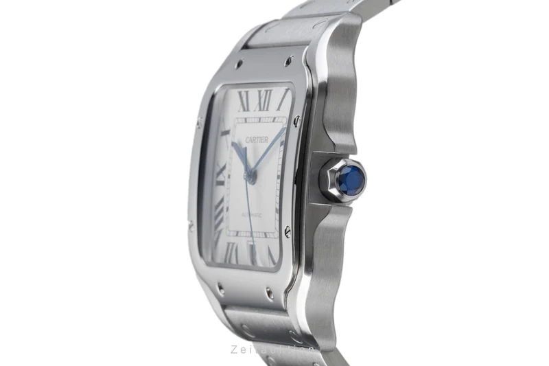 Cartier Santos steel automatic men's watch WSSA0009 LP: 8850EUR [2506566]