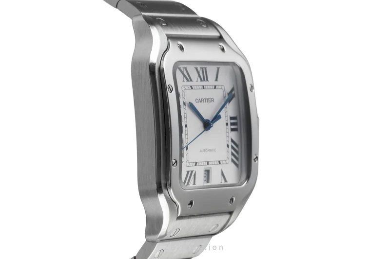 Cartier Santos steel automatic men's watch WSSA0009 LP: 8850EUR [2506566]
