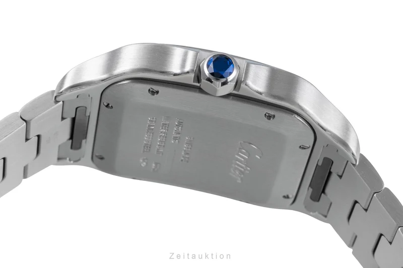 Cartier Santos steel automatic men's watch WSSA0009 LP: 8850EUR [2506566]