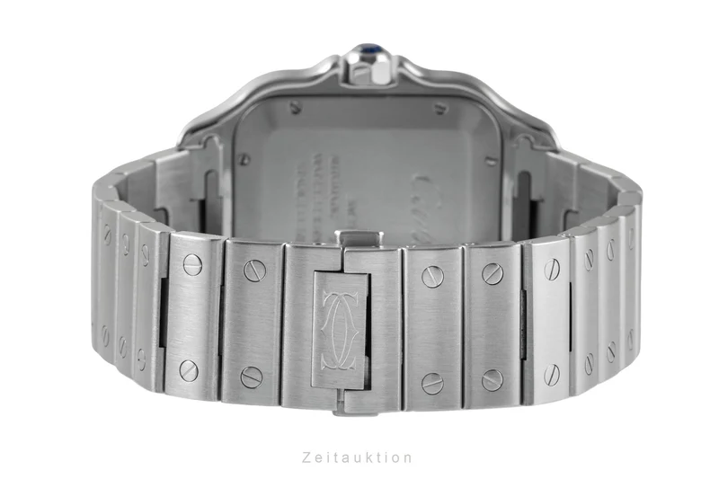 Cartier Santos steel automatic men's watch WSSA0009 LP: 8850EUR [2506566]