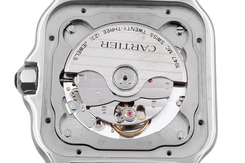 Cartier Santos steel automatic men's watch WSSA0009 LP: 8850EUR [2506566]