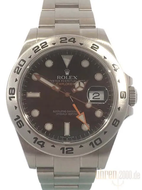 Rolex Explorer II 42 mm Edelstahl Ref. 216570 aus 2011 LC100