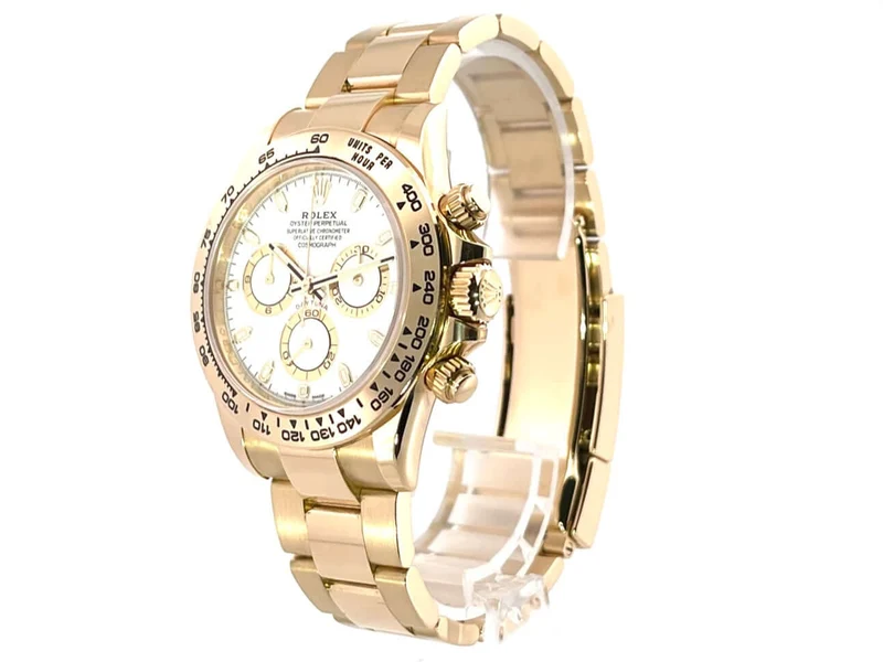 Rolex Cosmograph Daytona 18 kt Gelbgold 116508 Weiß