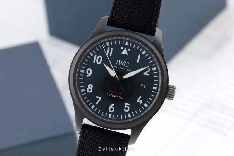 IWC Pilot ceramic / titanium automatic men's watch IW326901 [2506469]