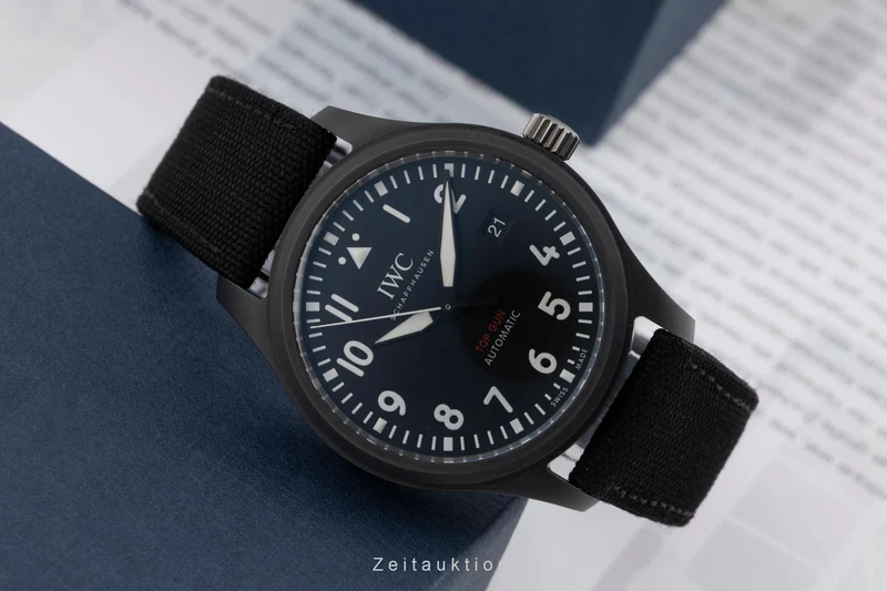 IWC Pilot ceramic / titanium automatic men's watch IW326901 [2506469]